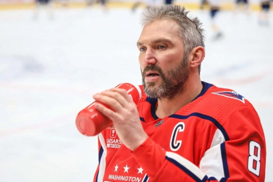 Alex Ovechkin Spotted Skating Again For The First Time Since Fracturing His Fibula In November