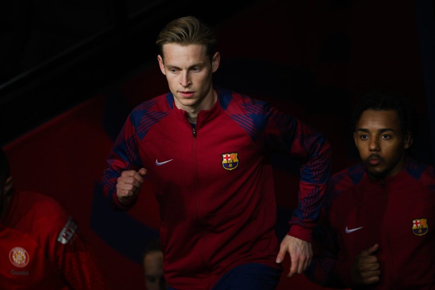 Frenkie de Jong still at odds with Barcelona medical staff over ankle injury