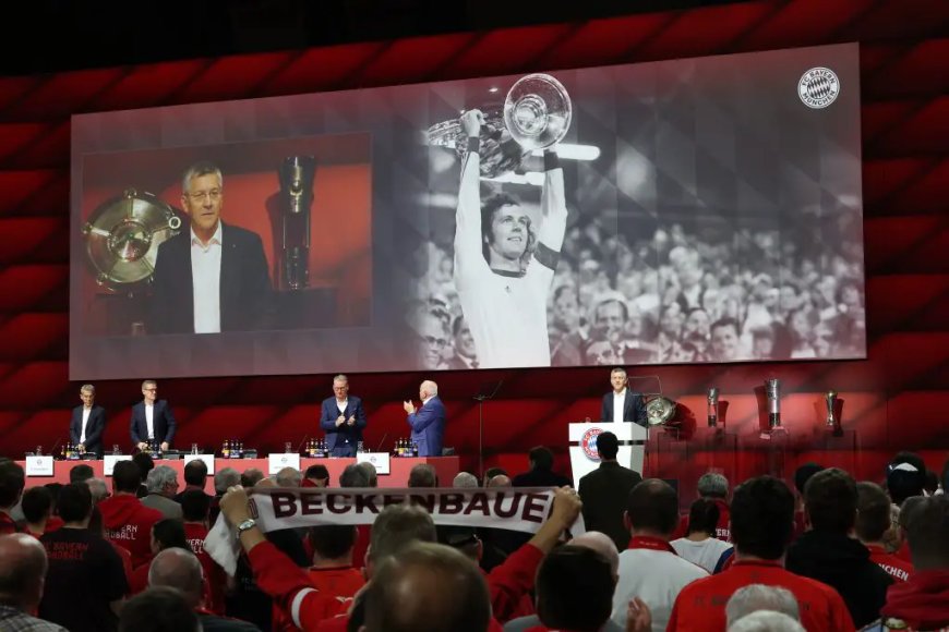 Bayern Munich to retire the #5 jersey in honour of Franz Beckenbauer