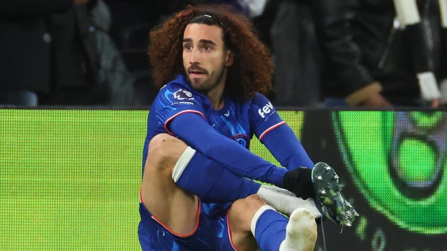 Puma face a marketing DISASTER on their new £220 boots as big-money ambassador Marc Cucurella is forced to delete his photo of them in the bin after Chelsea star slipped twice and had to change footwear