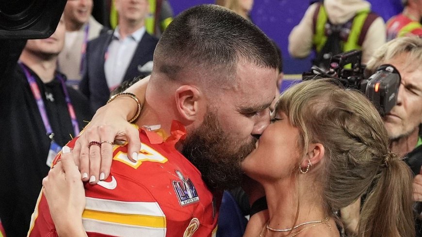 Travis Kelce makes cheeky nod to THAT Taylor Swift viral date night photo