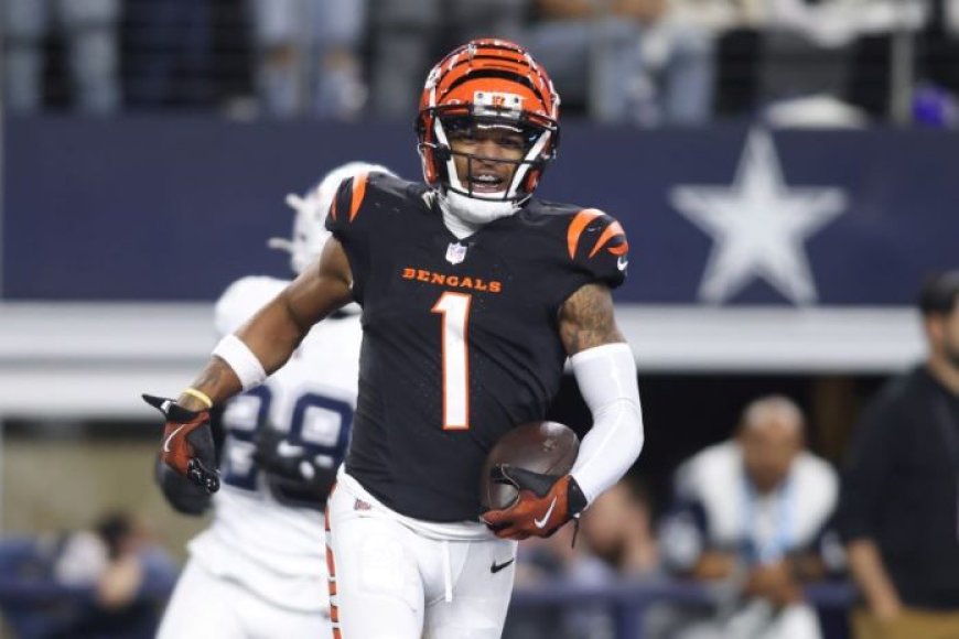 Bengals’ Ja’Marr Chase is on pace for his best statistical season with four games left