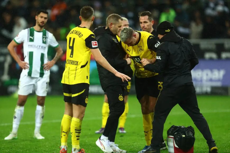 Borussia Dortmund’s Niklas Süle to miss several months with an ankle injury