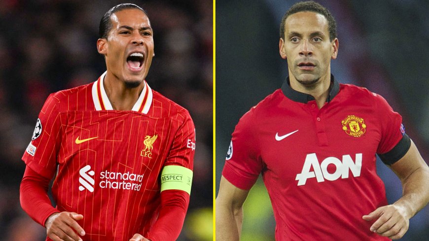 Ex-Man United star asked to choose between Rio Ferdinand and Virgil van Dijk and his decision will be unpopular