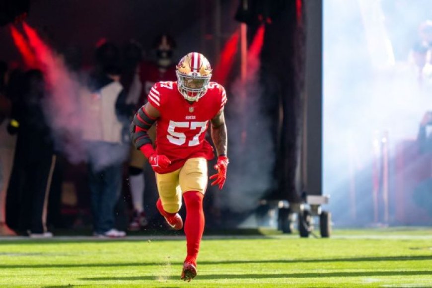 Dre Greenlaw will play in his first game tonight for the 49ers since tearing his Achilles in the Super Bowl