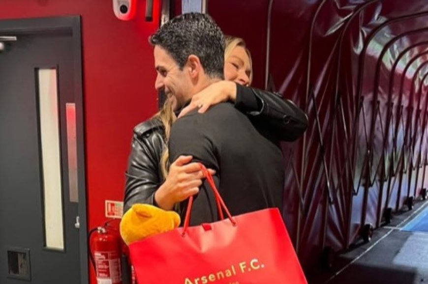 Arsenal boss Mikel Arteta gifts pregnant Laura Woods wholesome present in classy gesture