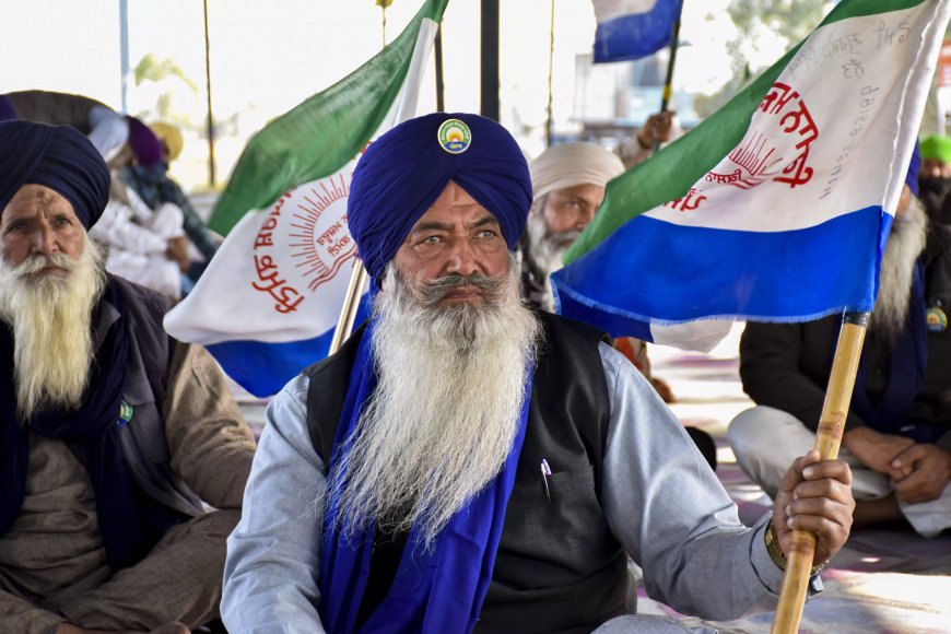 Protesting Farmers to March Towards Delhi from Shambhu Border