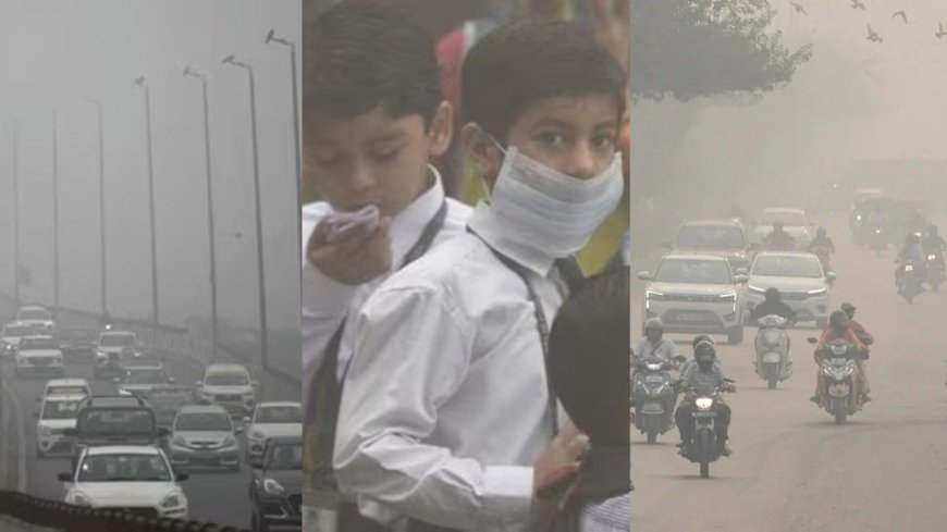 Delhi Struggles with Pollution: Schools Shift Online as New Restrictions Begin