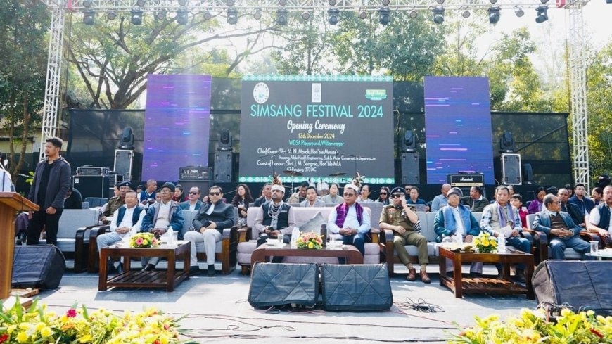 Vibrant Simsang Festival 2024 begins in Williamnagar