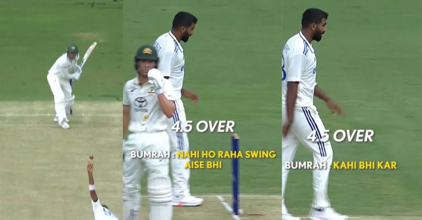 WATCH: Jasprit Bumrah’s annoyance caught on stump mic – AUS vs IND 3rd Test