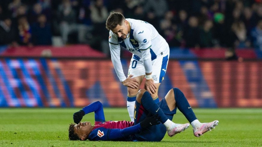 Barcelona fans panned for disgraceful racial abuse following injury to Lamine Yamal