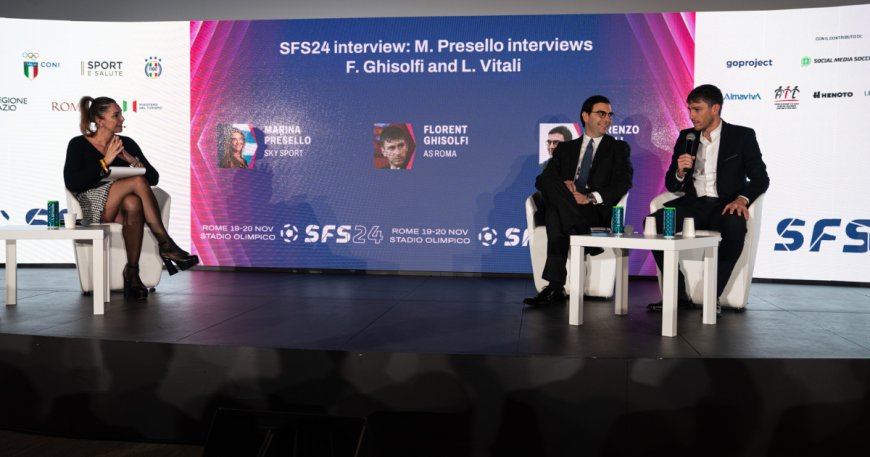 “Roma must be an Italian and local brand, but with an international soul,” said Florent Ghisolfi at SFS24