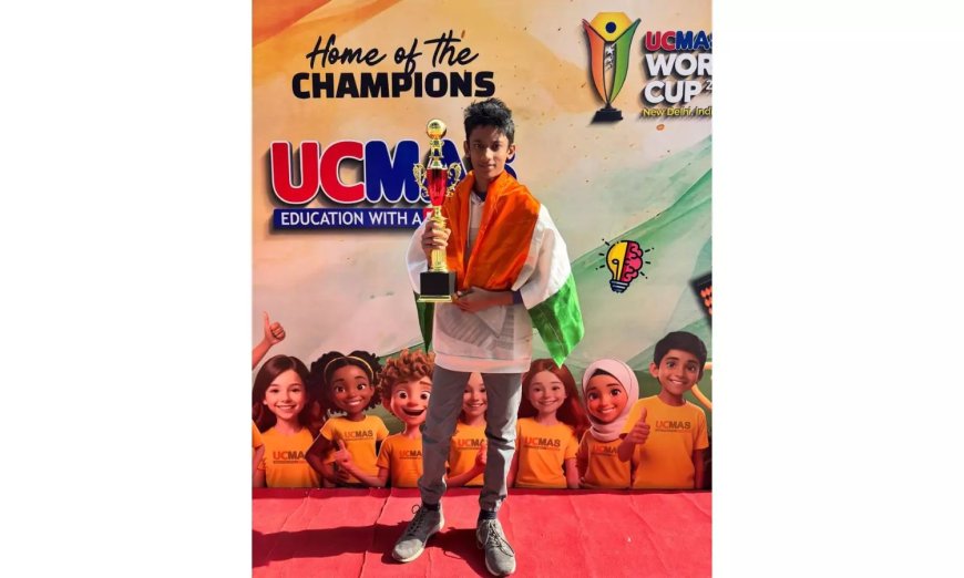 3 students from Hyderabad contribute to India’s win in UCMAS Abacus international contest