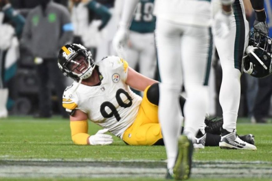 Steelers injury update: TJ Watt suffered a low-ankle sprain in a Week 15 loss