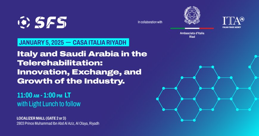 Italy and Saudi Arabia in Telerehabilitation: Innovation, Exchange, and Industry Growth