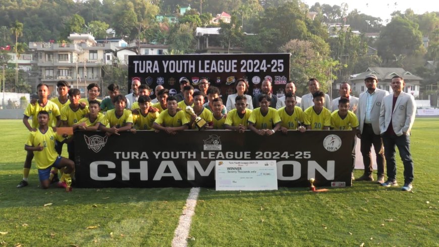 Chipakkore FC wins Tura Youth League 2024 with 4-0 win over Rongkhon Sporting