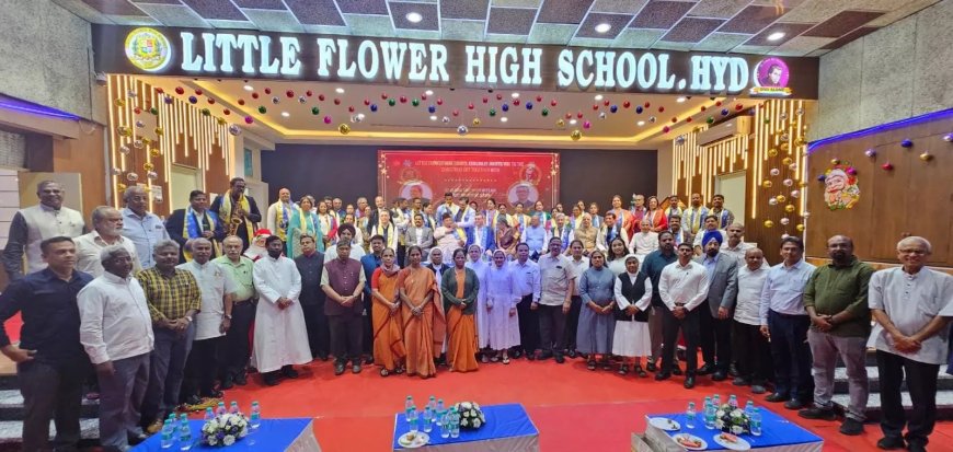 Little Flower High School starts Christmas celebrations