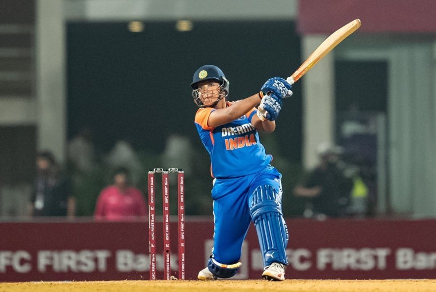 54 Off 21 Balls: Richa Equals 'Fastest 50' Record, India Notch 217/4 vs WI