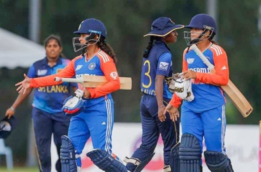 Aayushi Stars As India And Storm Into U19 Women's T20 Asia Cup Final