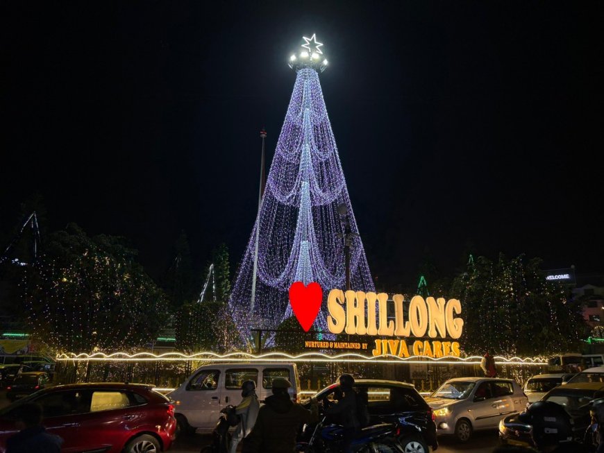 With twinkling lights and timeless traditions, Shillong lights up in Christmas spirit