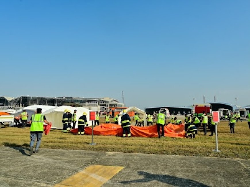 Assam: LGBI airport conducts aerodrome emergency exercise