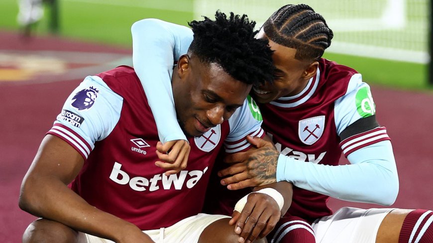 West Ham 1-1 Brighton: Hammers snatch a vital point to steady the ship after Mohammed Kudus clawed back the equaliser against battling Seagulls