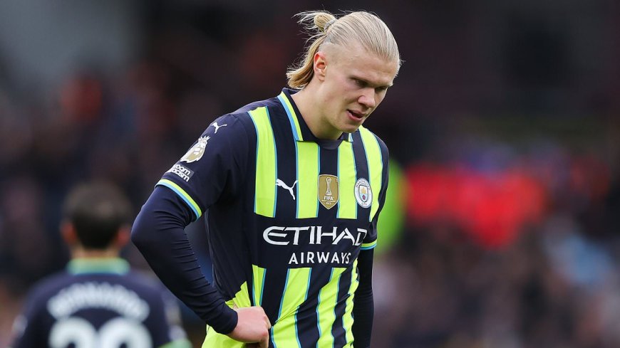 Erling Haaland provides brutal assessment of his own form as Man City lose again in the Premier League at Aston Villa