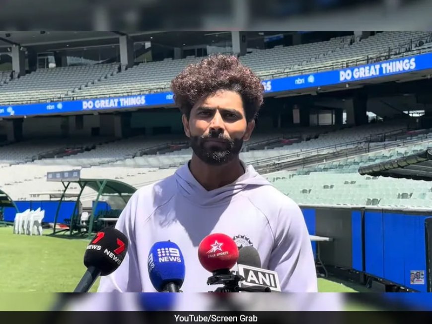 Cricket Match Called Off After Ravindra Jadeja-Hindi Press Conference Row