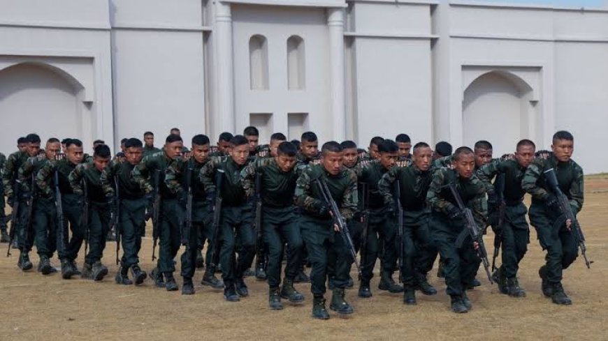 Assam-o training ra•a matchotgimin sak 2,000 sipai dolrang Manipur Police-o bakrimea