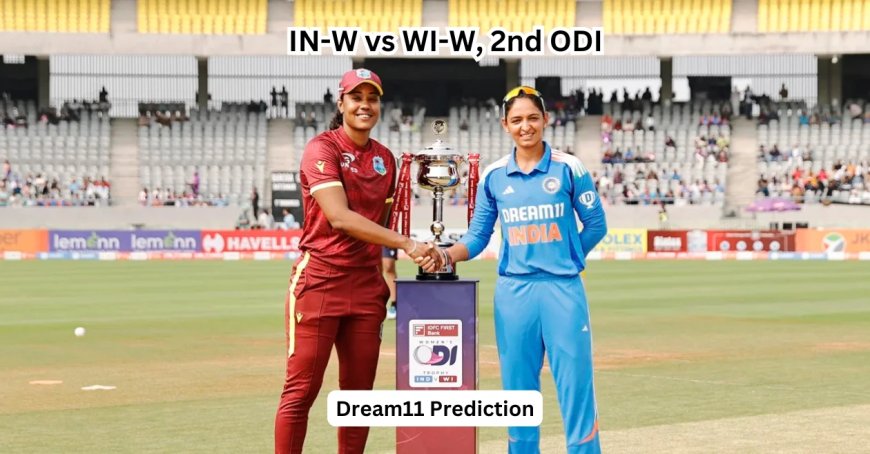 IN-W vs WI-W, 2nd ODI: Match Prediction, Dream11 Team, Fantasy Tips & Pitch Report | India vs West Indies 2024