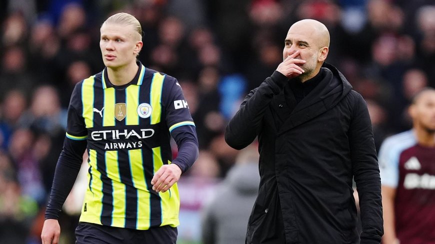 Pep Guardiola defends Erling Haaland's form after the striker provided a brutal assessment of his lack of scoring following Man City's ninth loss in 12 matches