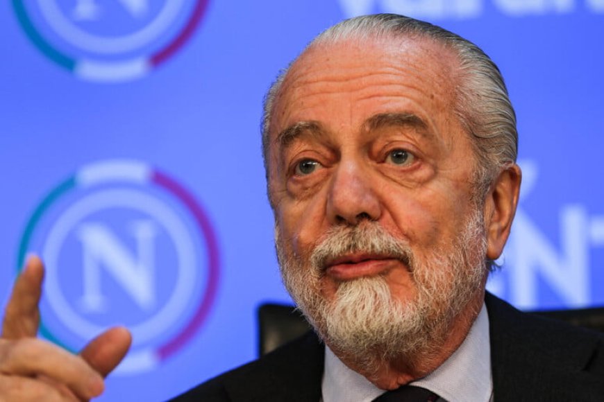 De Laurentiis: ‘Last season was my fault, Conte a breath of fresh air’