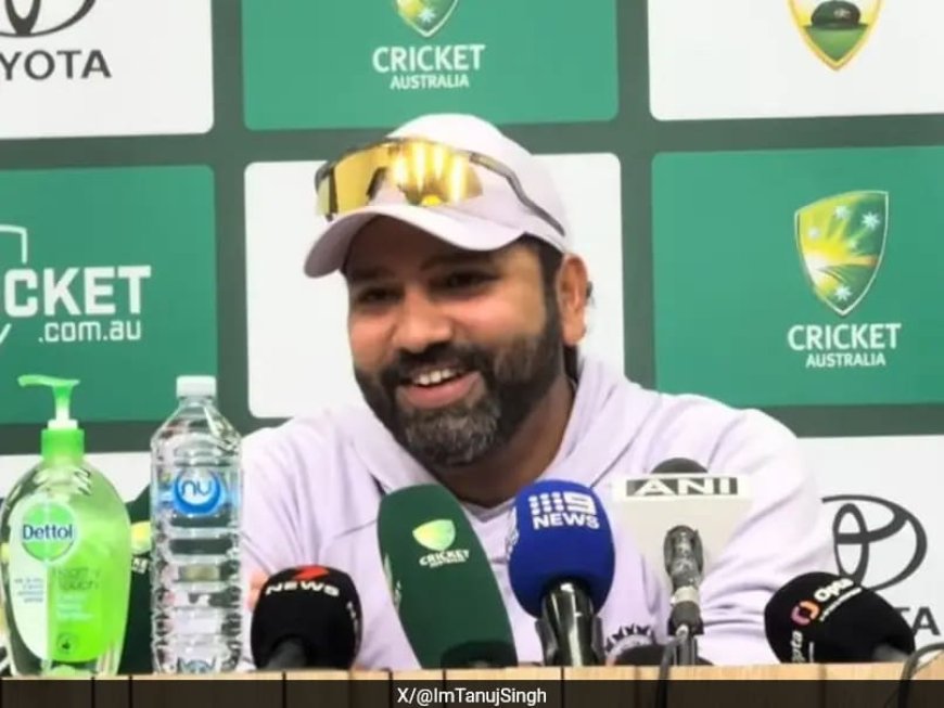 "Pitches Used For BBL": Rohit Reacts To 'Practice Wicket' Controversy