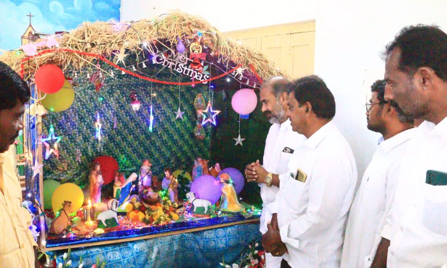 Christmas Feted in Warangal & Karimnagar