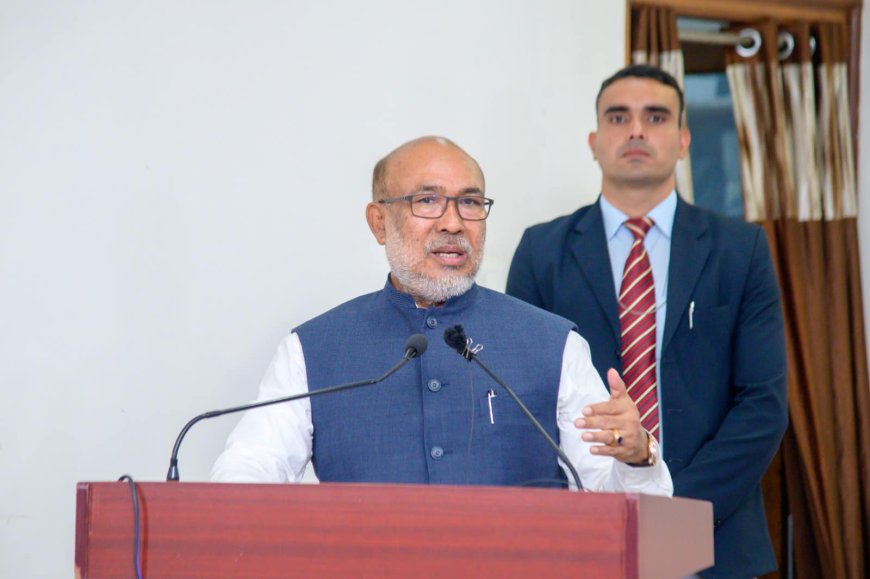 Manipur CM N. Biren Singh highlights people-centric governance amid challenges