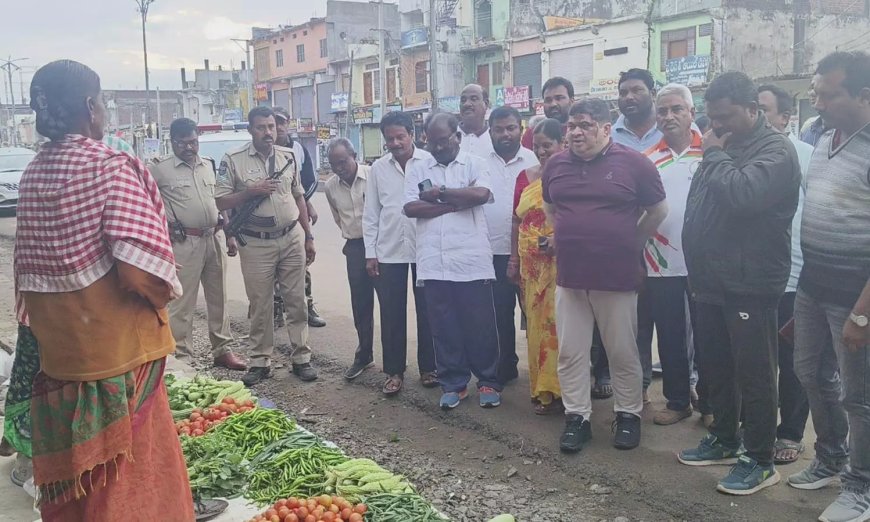 People Pour Out Woes to Ponnam During Morning Walk in Husnabad