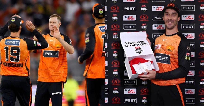 BBL 2024-25: Nick Hobson shines as Perth Scorchers cruise to a 33-run win over Brisbane Heat in the Big Bash League