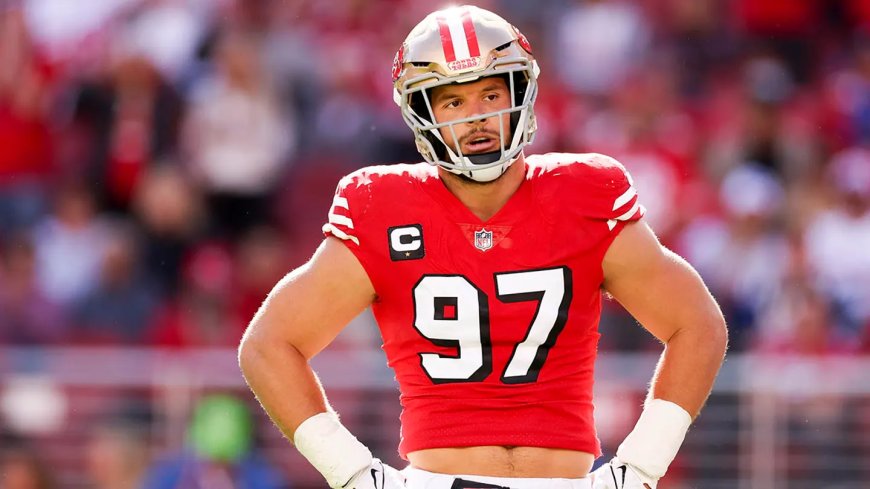 San Francisco 49ers California Democrat Wants Nick Bosa Traded