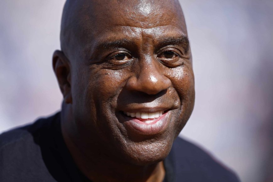 Magic Johnson Reacts To Lakers’ Win On Christmas Day