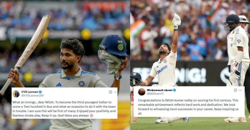 Twitter reactions: Nitish Kumar Reddy leads India’s fightback against Australia with stellar ton on Day 3 of MCG Test