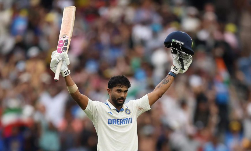 BGT: Nitish Kumar Reddy smashes his maiden century