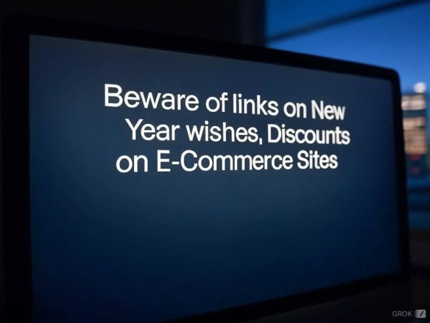 Fraud Alert: Beware of links on New Year wishes, Discounts on E-Commerce Sites