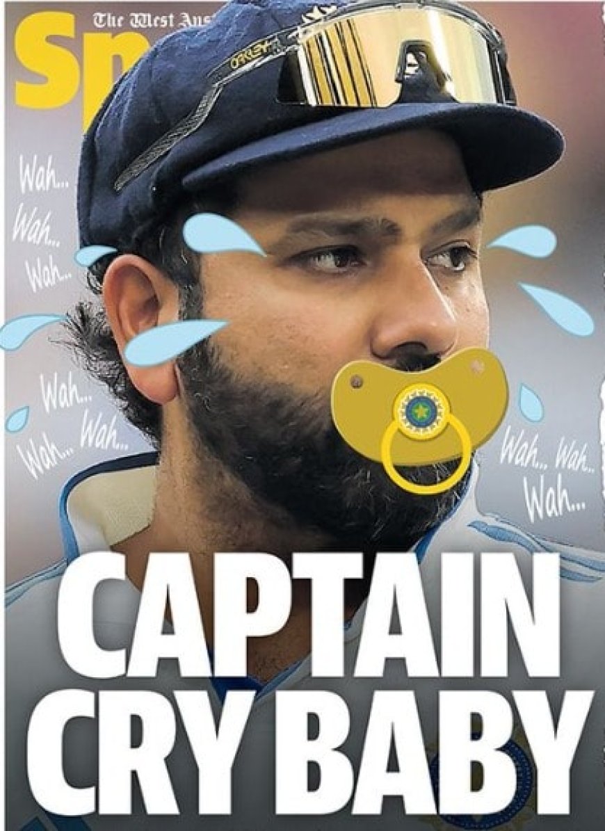 'Captain Cry Baby': After Kohli Row, Aus Media Hits New Low With Rohit Jibe