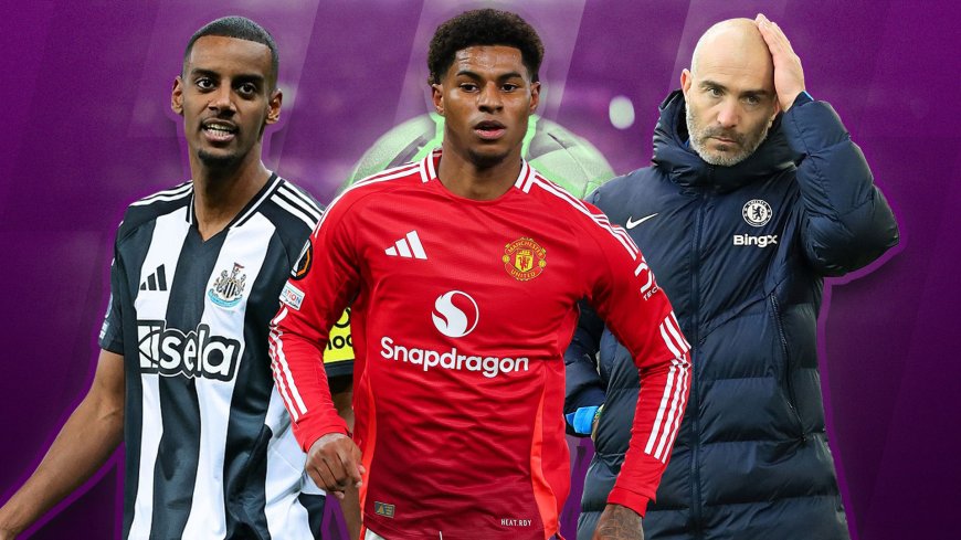 Premier League LIVE: Newcastle add to United woes, Chelsea beaten by Ipswich, Villa and Brighton draw