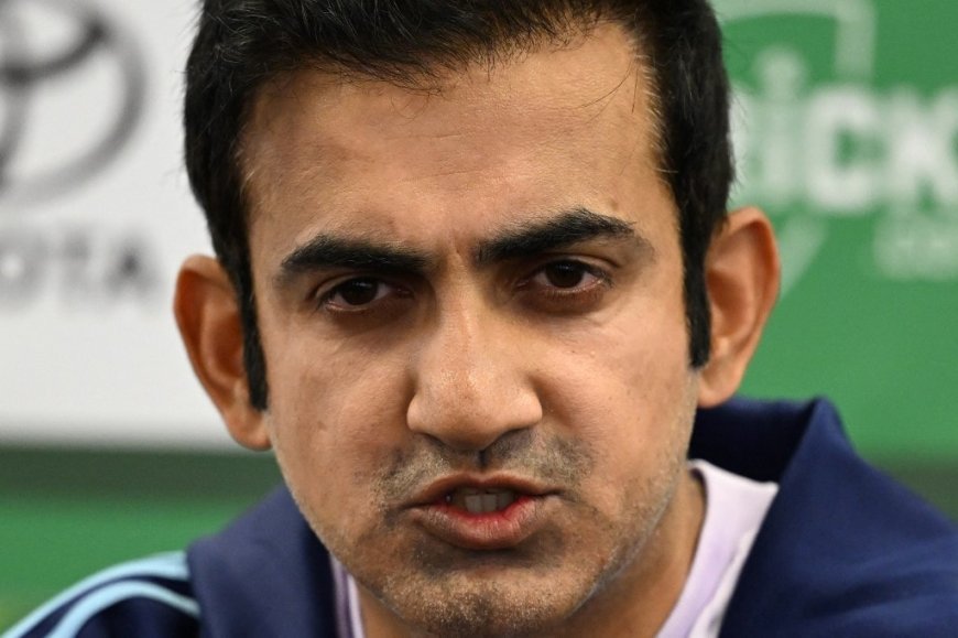 "Team Takes Precedence Over Natural Game": Coach Gambhir's Stern Message