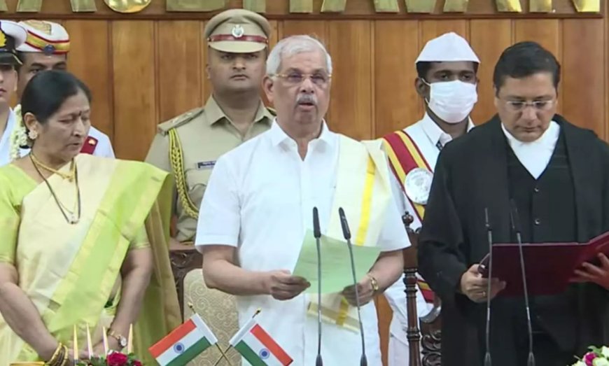 Rajendra Vishwanath Arlekar Takes Oath as 23rd Governor of Kerala