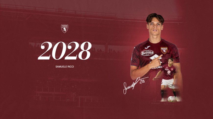 OFFICIAL: Samuele Ricci renews with Torino until 2028