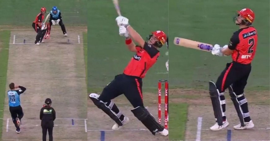 WATCH: Jacob Bethell blasts a gigantic 96-metre six off Cameron Boyce to electrify the Melbourne crowd in BBL 2024-25