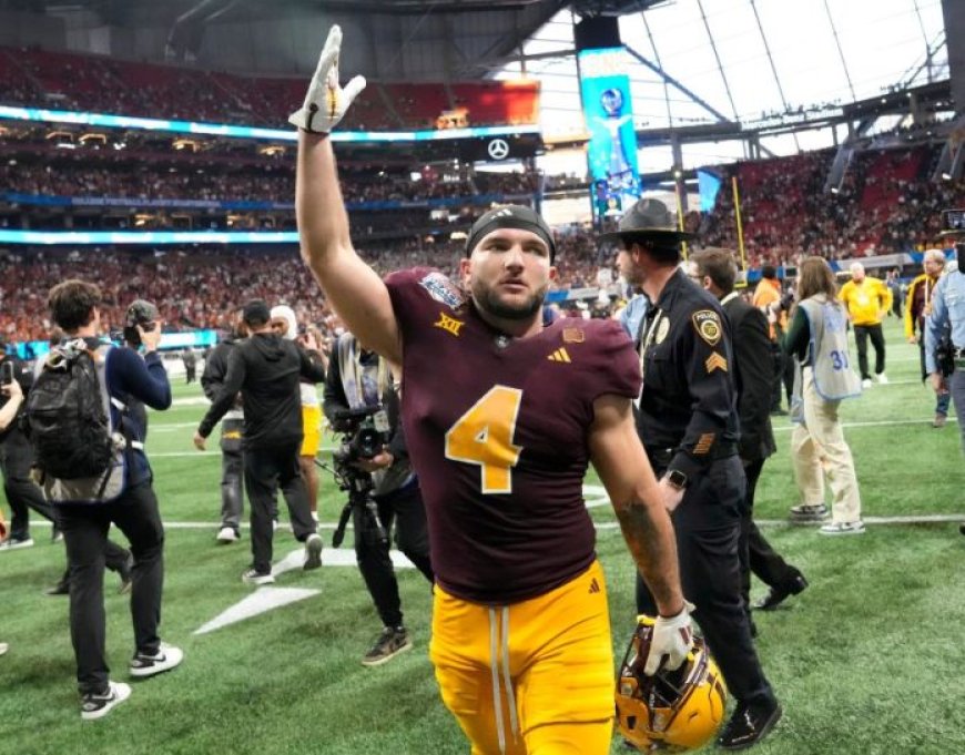 Arizona State: Cam Skattebo named Peach Bowl MVP despite Sun Devils’ OT loss to Texas