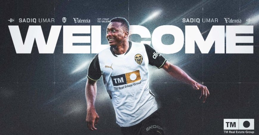 Valencia confirm Umar Sadiq transfer to boost La Liga survival hopes